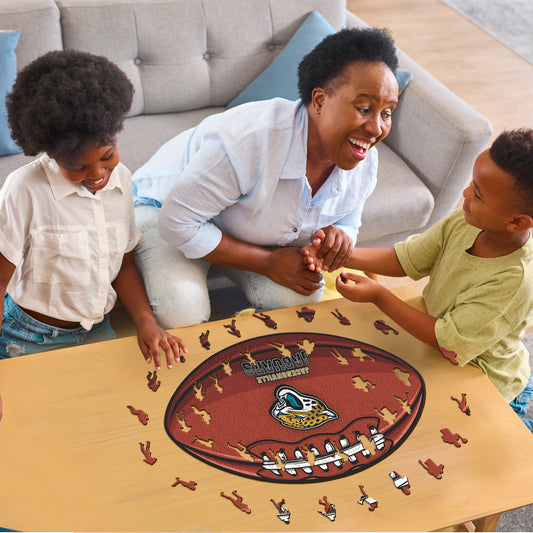 Jacksonville Jaguars™ Football - Wooden Puzzle