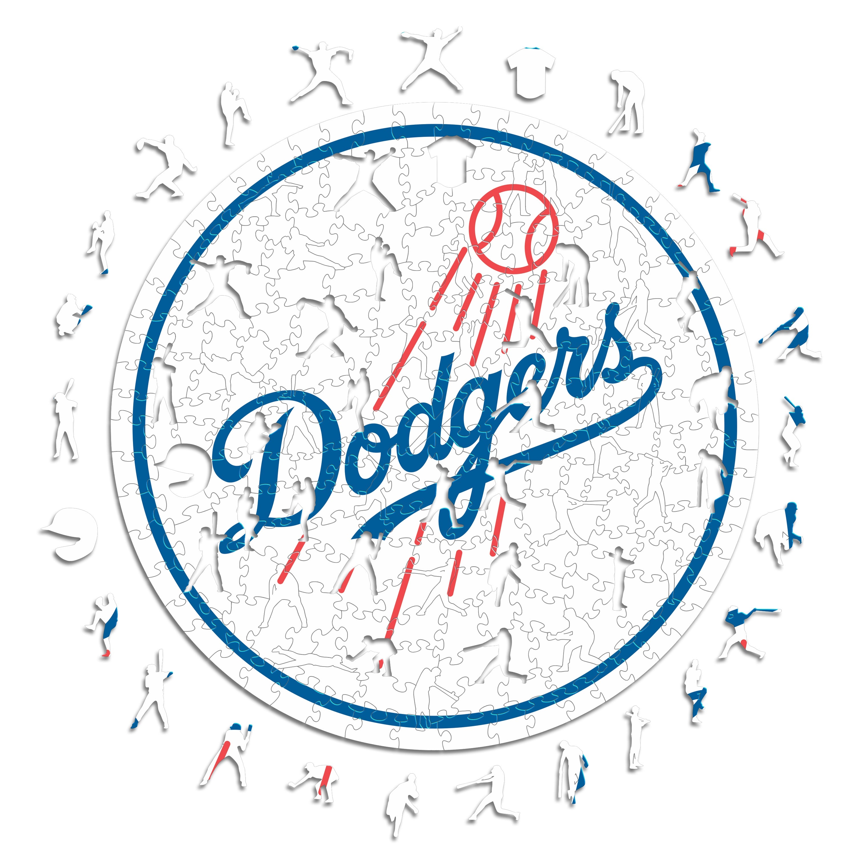 Los Angeles Dodgers™ - Wooden Puzzle – Iconic Puzzles