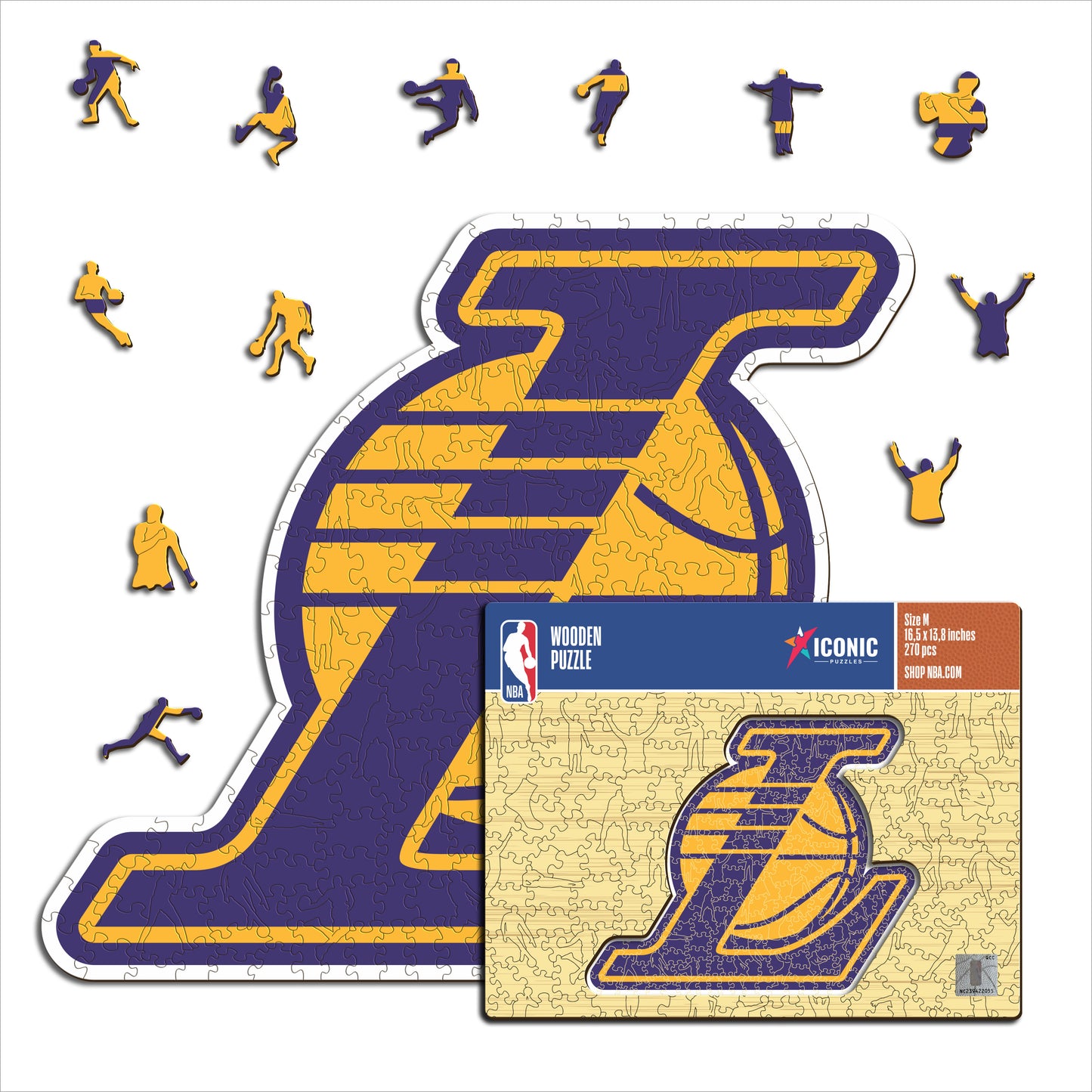 Los Angeles Lakers™ - Wooden Puzzle