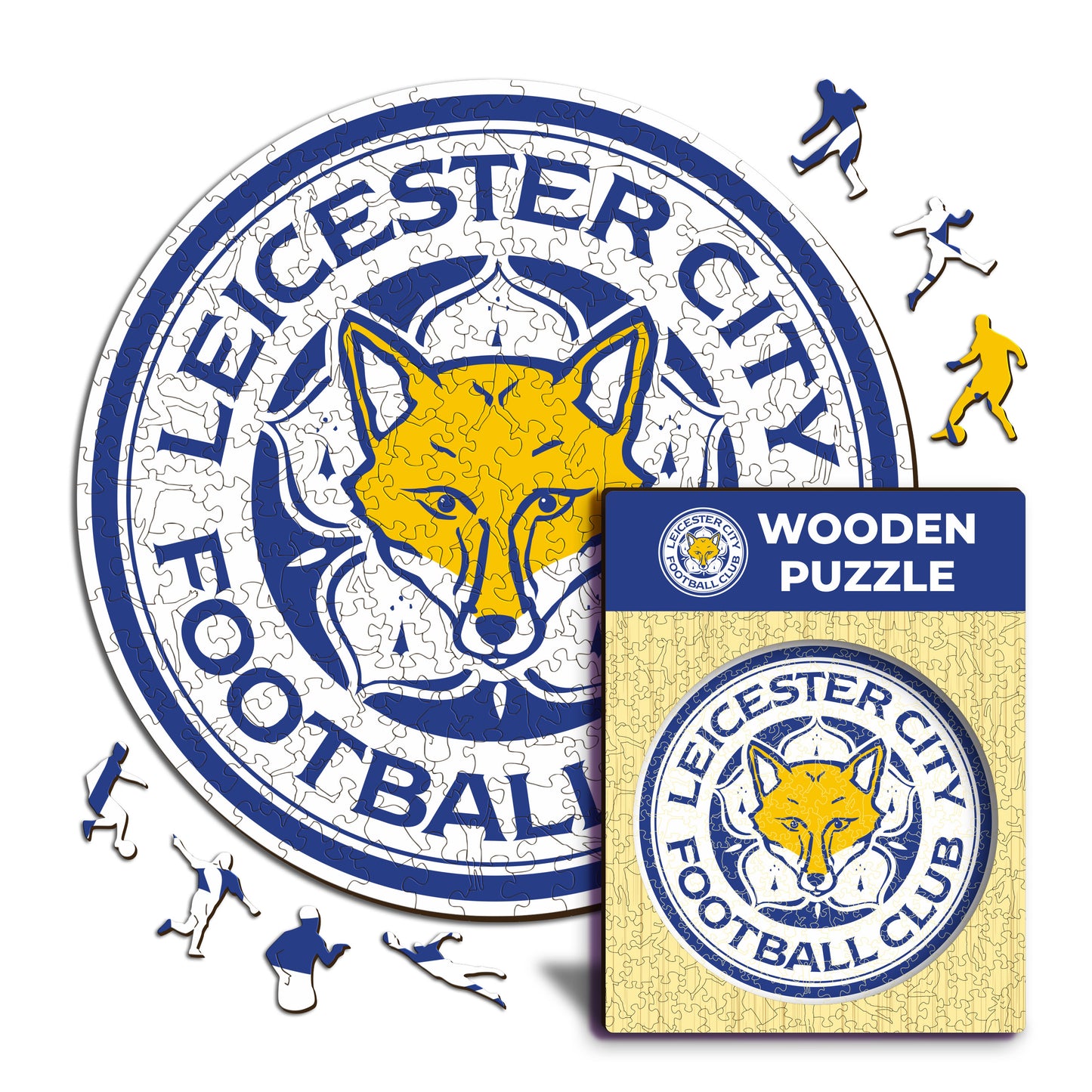 Leicester City FC® Logo - Wooden Puzzle