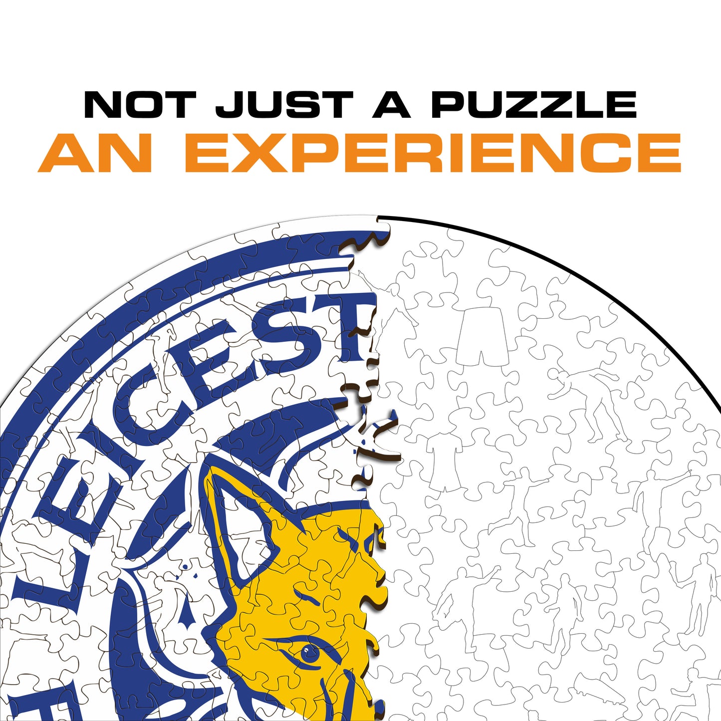 Leicester City FC® Logo - Wooden Puzzle