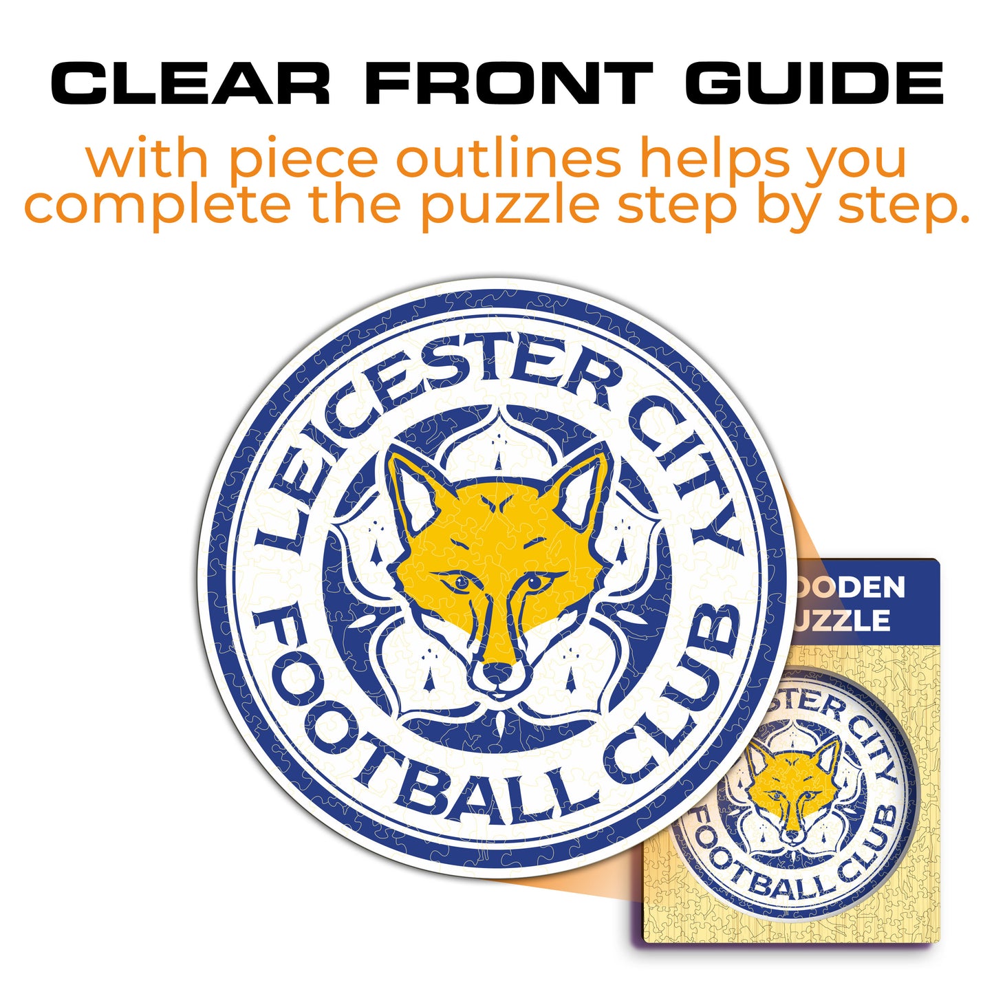 Leicester City FC® Logo - Wooden Puzzle
