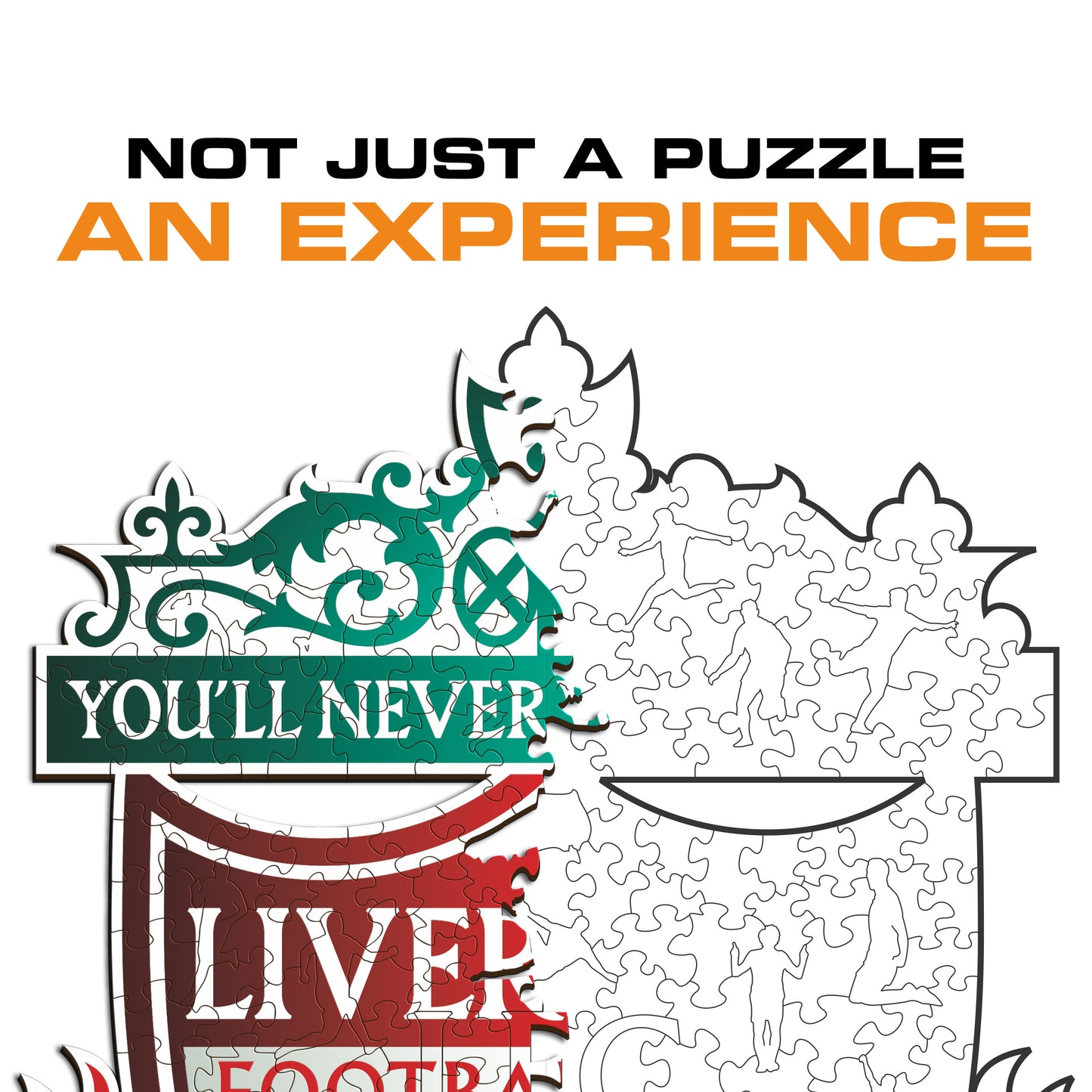 Liverpool FC® Logo - Wooden Puzzle