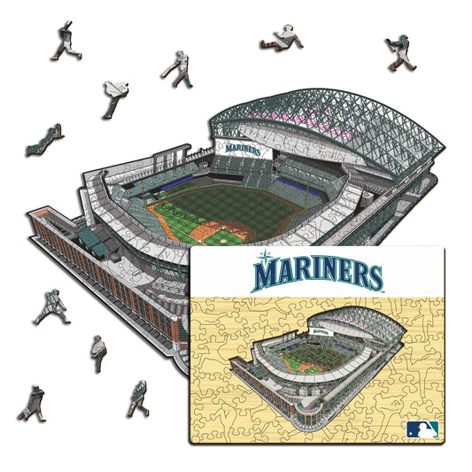 Seattle Mariners™ T-Mobile Park - Wooden Puzzle