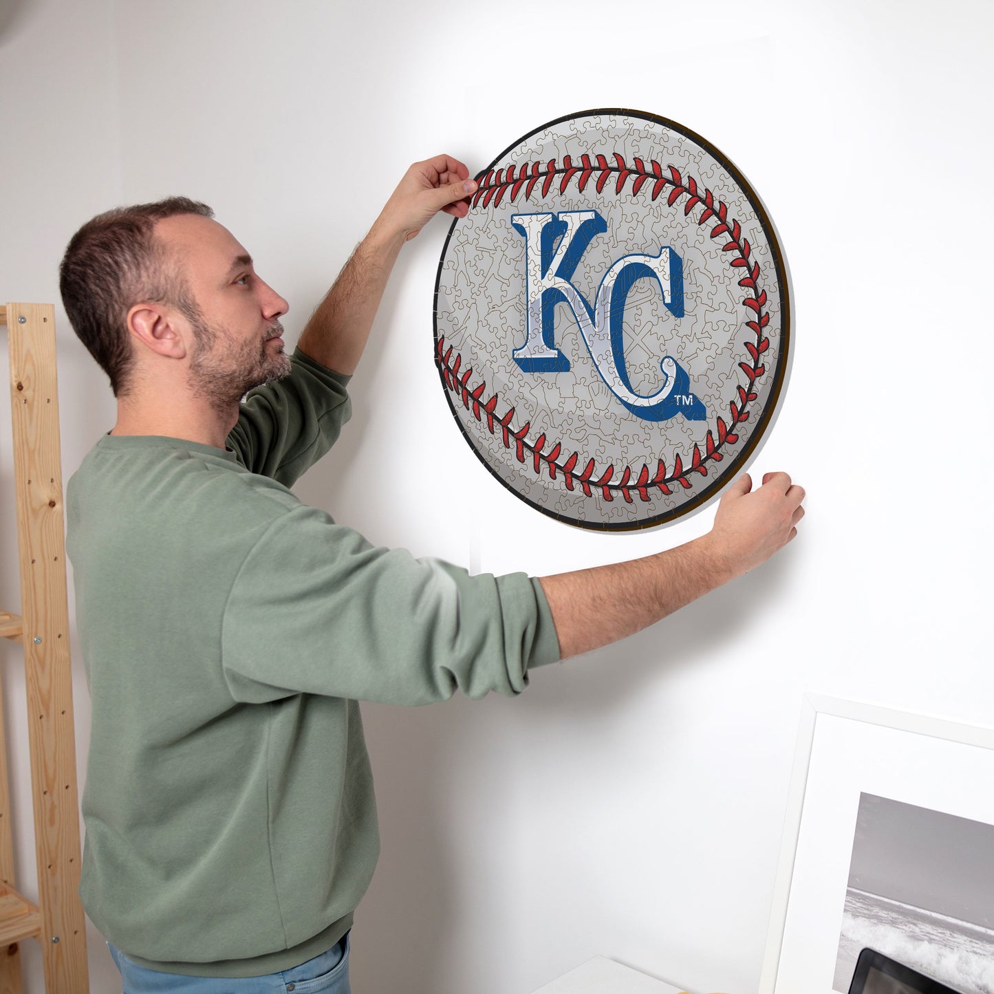 Kansas City Royals™ - quebra-cabeça de madeira
