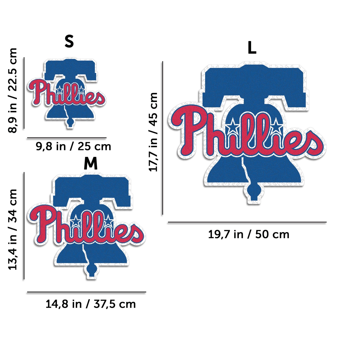 2 PACK Philadelphia Phillies™ Ball + Primary Logo