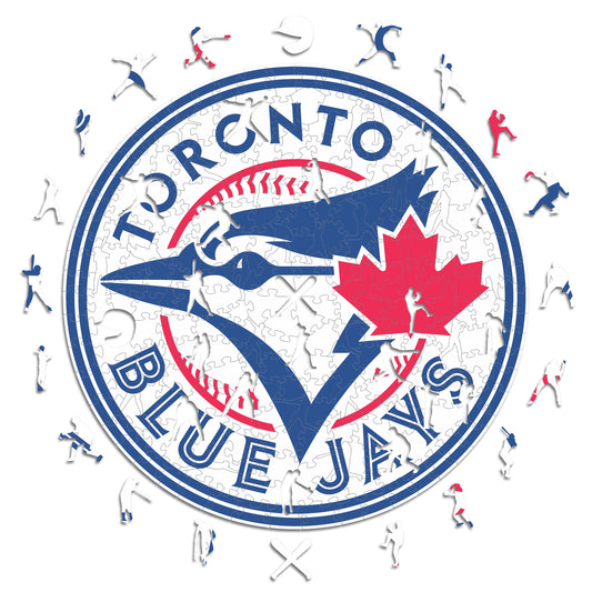 Pacote com 2 logotipos e mascote do Toronto Blue Jays™