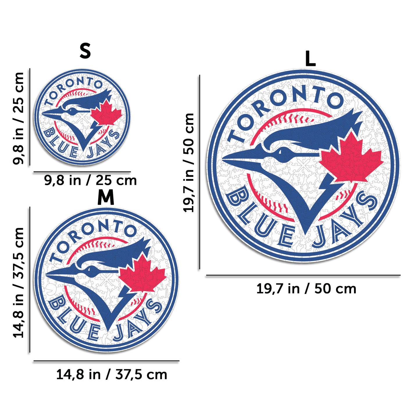 2 PACK Toronto Blue Jays™ Ball + Primary Logo