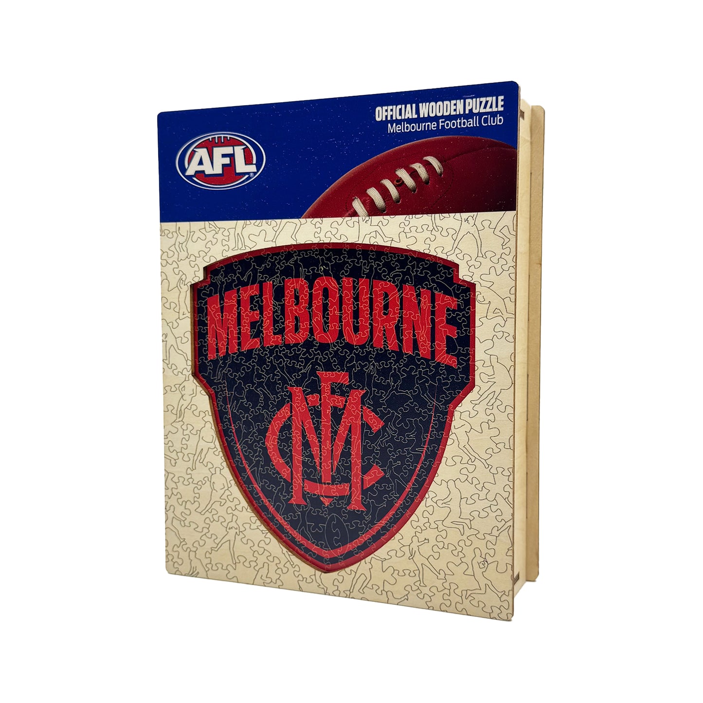 Melbourne FC Logo - Wooden Puzzle