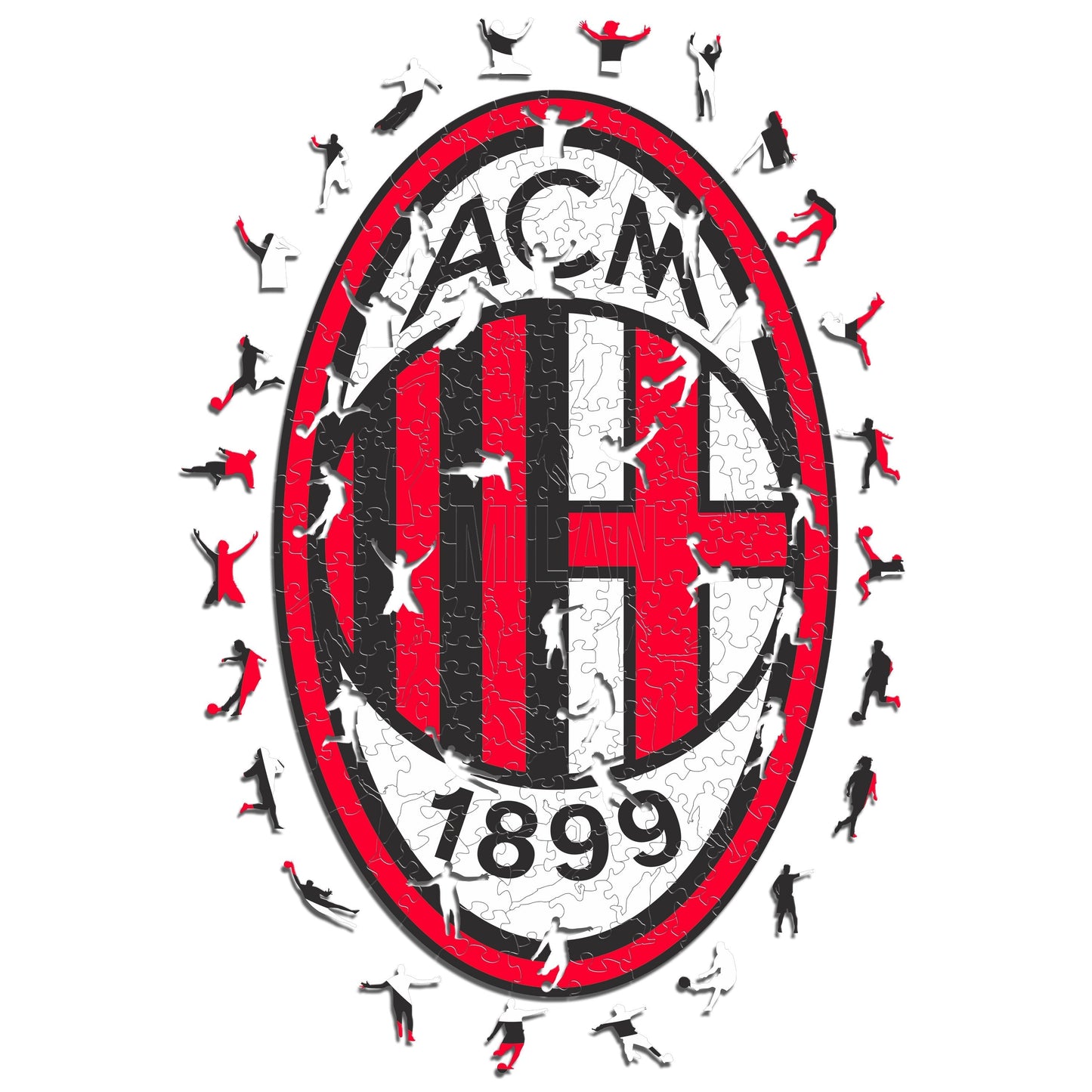 2 PACK AC Milan® Retro Logo + Jersey