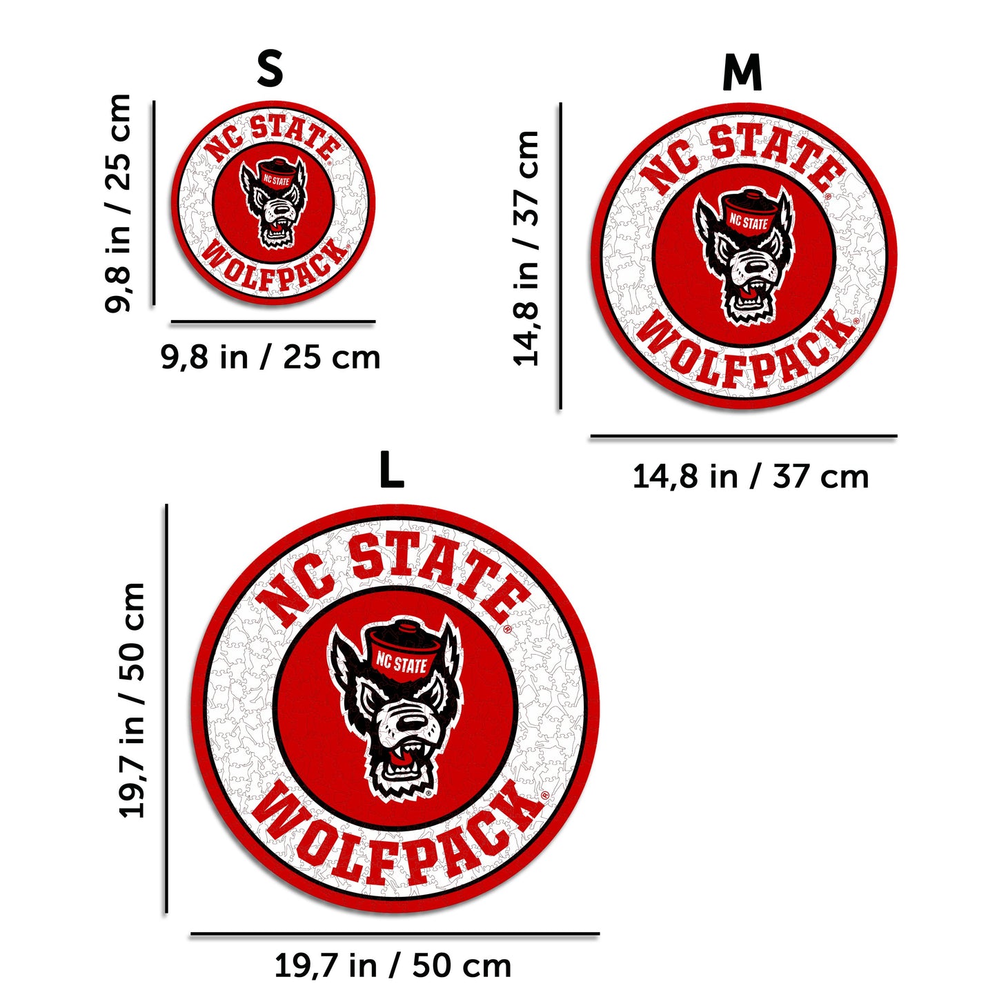 North Carolina State University - Wooden Puzzle