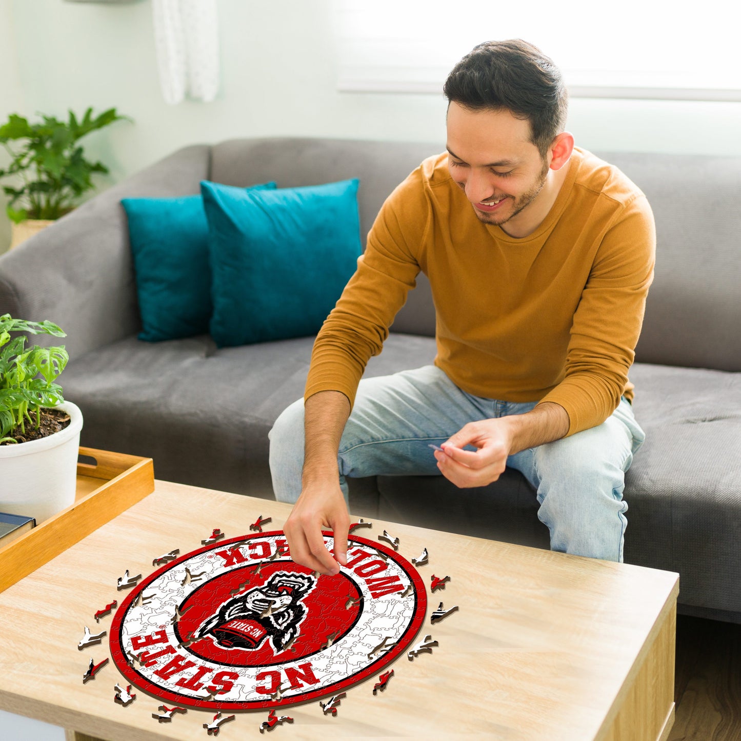 North Carolina State University - Wooden Puzzle