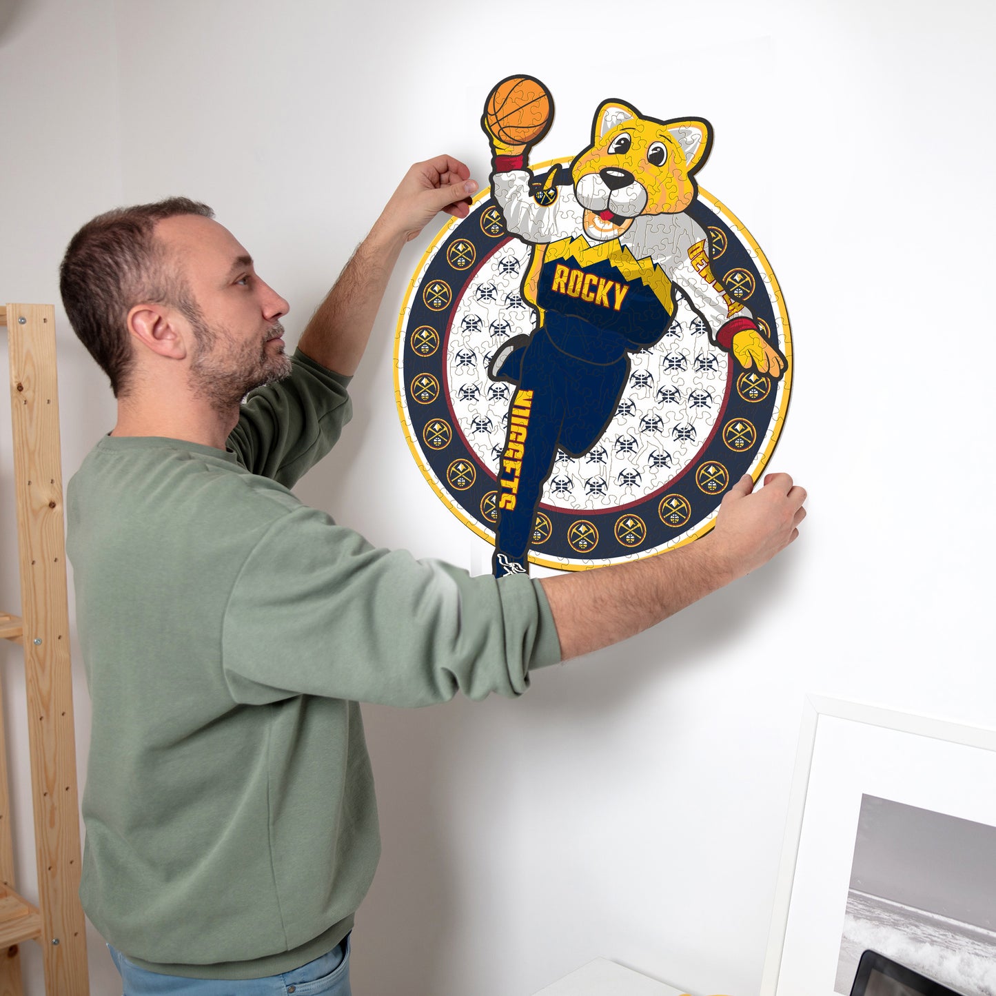 Denver Nuggets™ Mascot - Wooden Puzzle