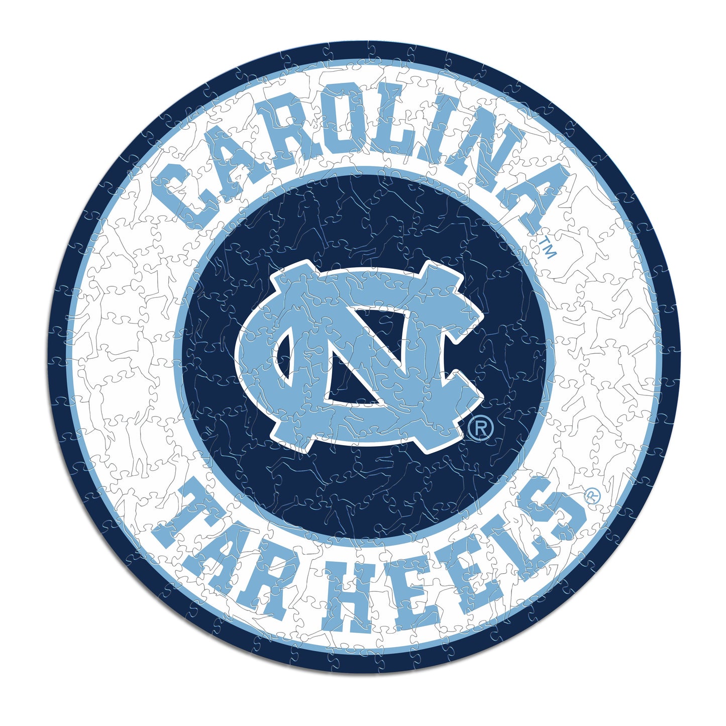 University of North Carolina - Wooden Puzzle