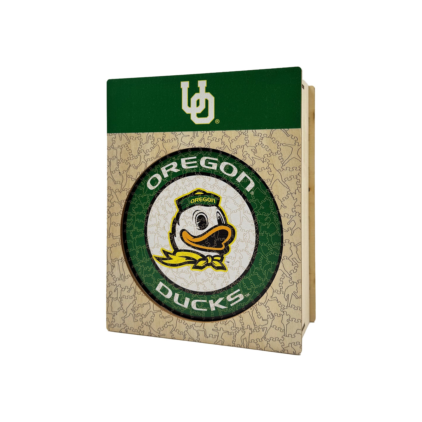 University of Oregon - Wooden Puzzle