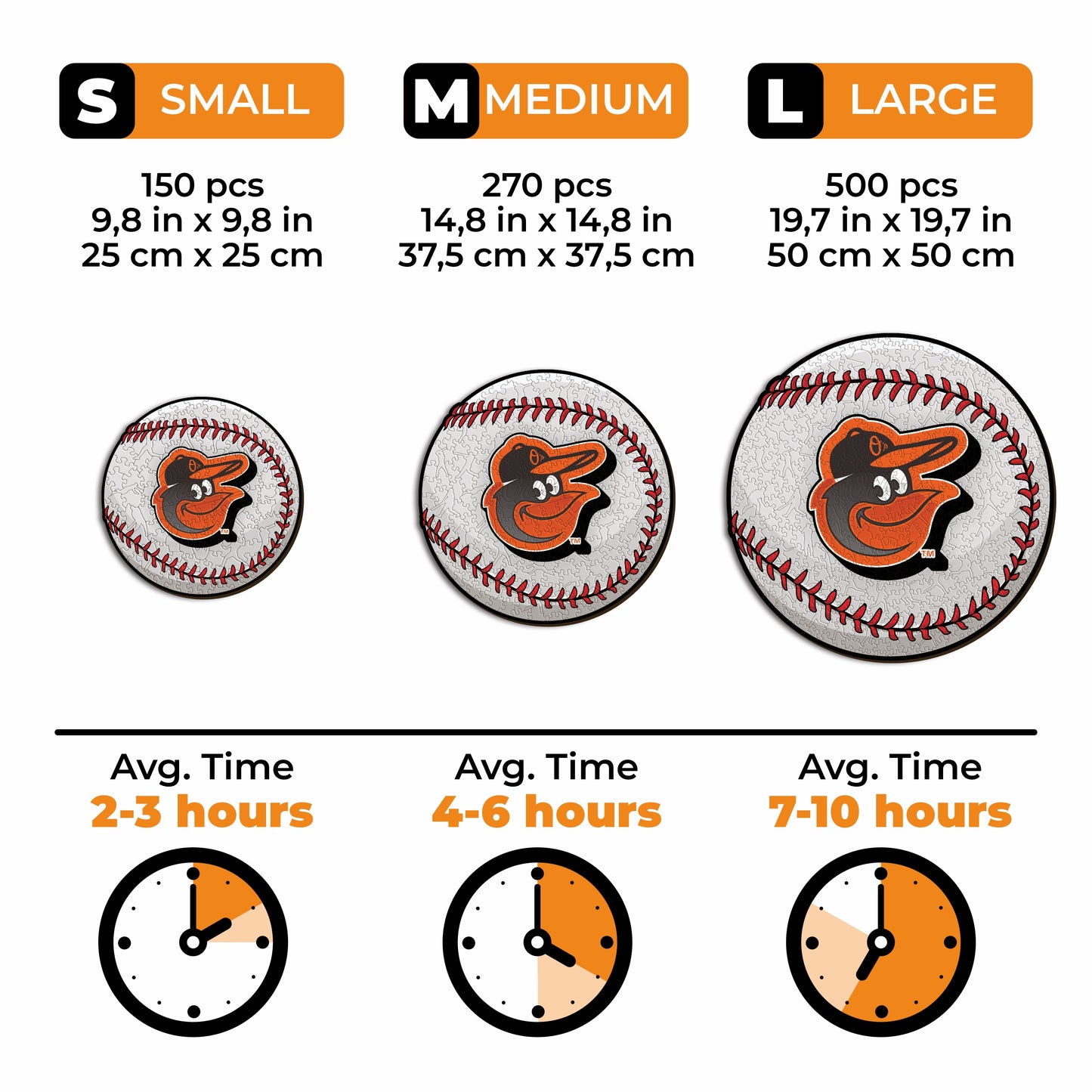 Baltimore Orioles™ - Wooden Puzzle