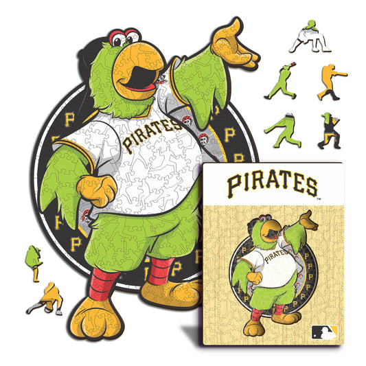 Pittsburgh Pirates™ Mascot - Wooden Puzzle
