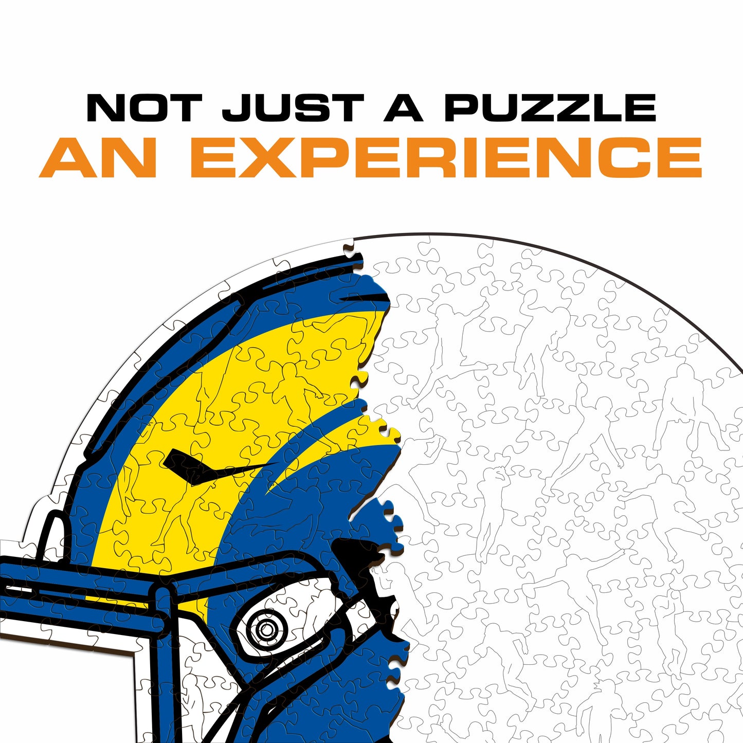 Los Angeles Rams™ Helmet - Wooden Puzzle