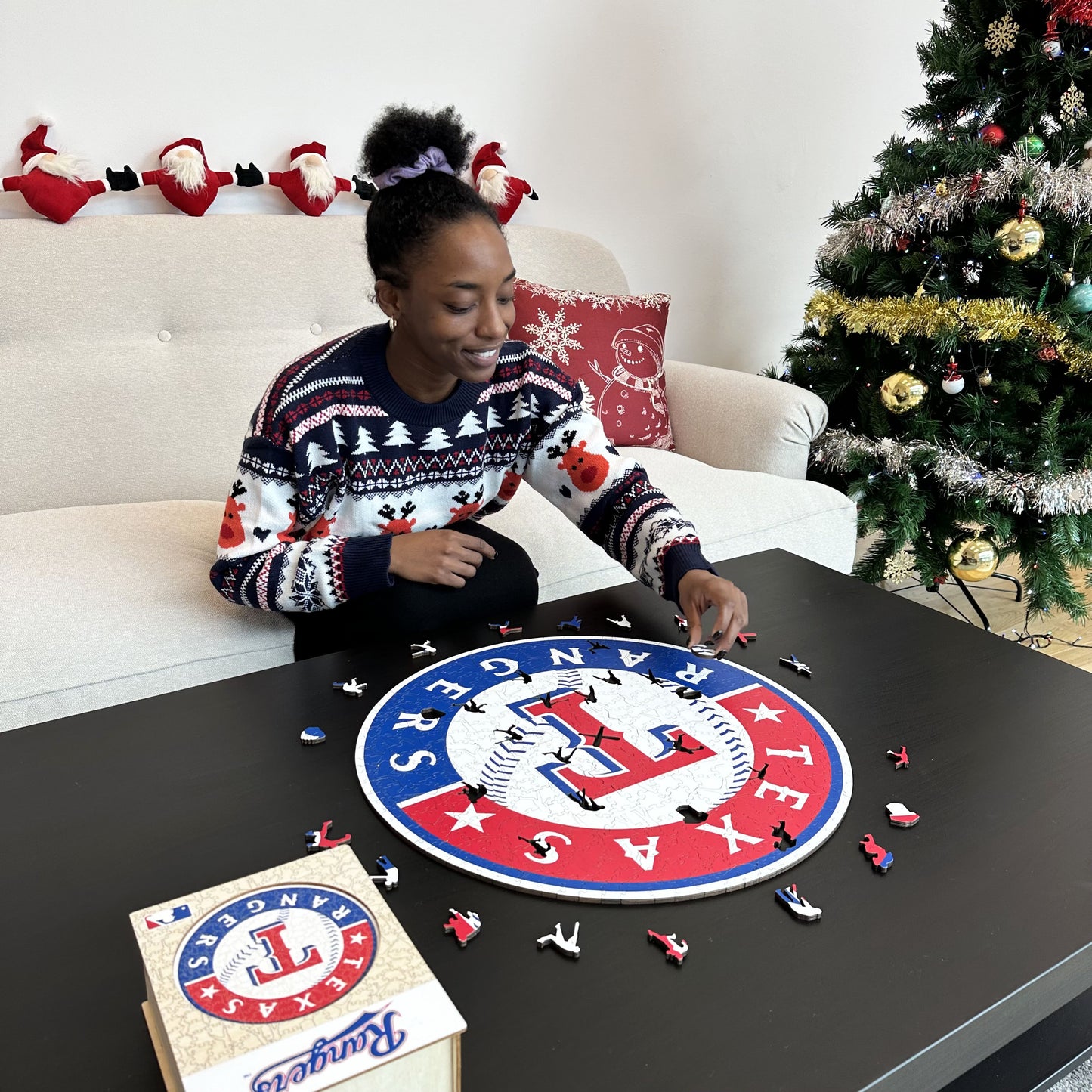 Pacote com 2 camisetas de beisebol Texas Rangers™ + logotipo da Primary