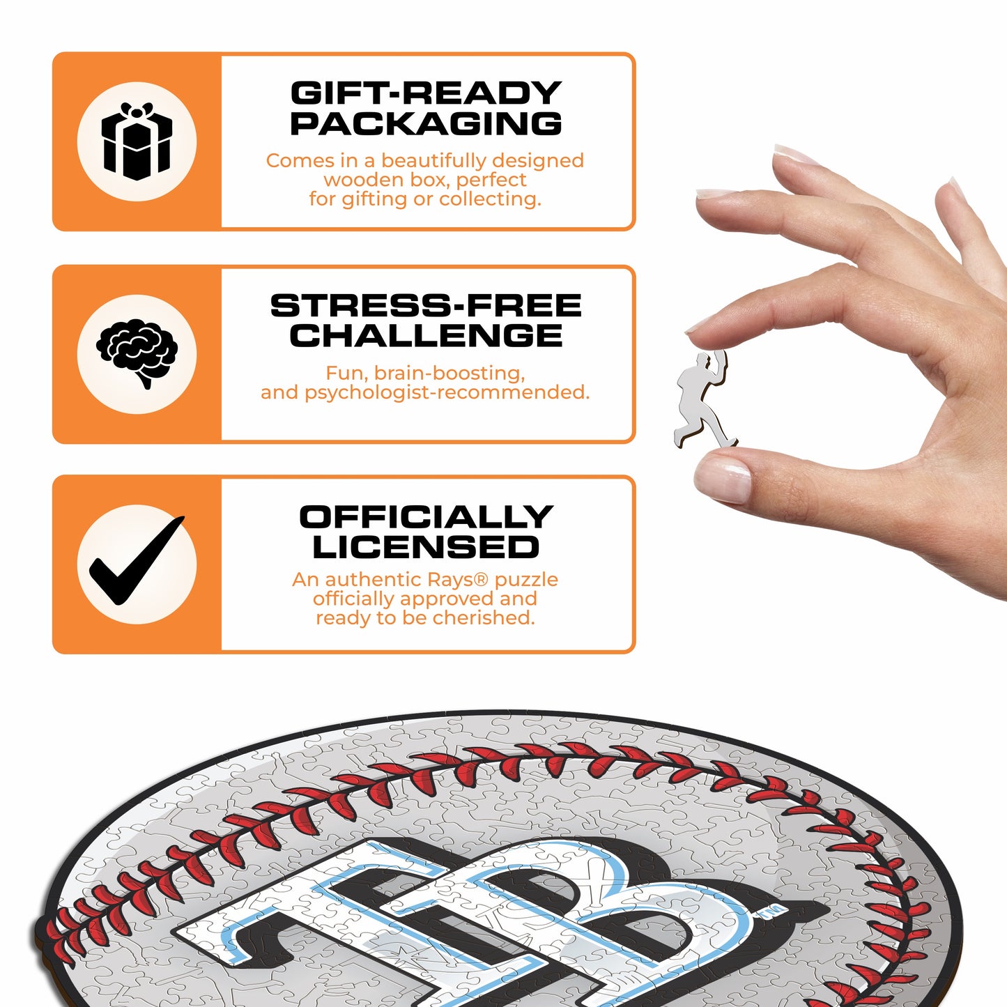 Tampa Bay Rays™ - Wooden Puzzle