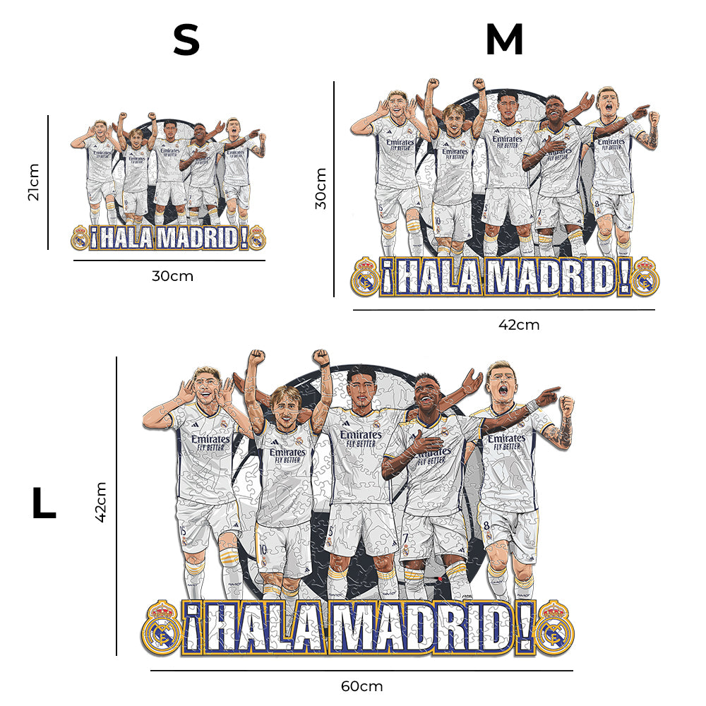 2 PACK Real Madrid CF® Logo + 5 Players