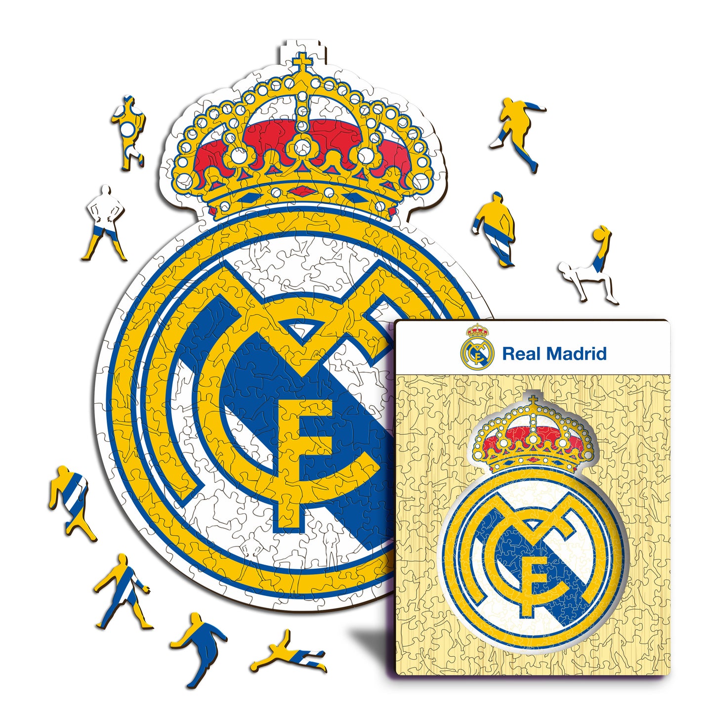 3 PACK Real Madrid CF® Team + Logo + Jersey