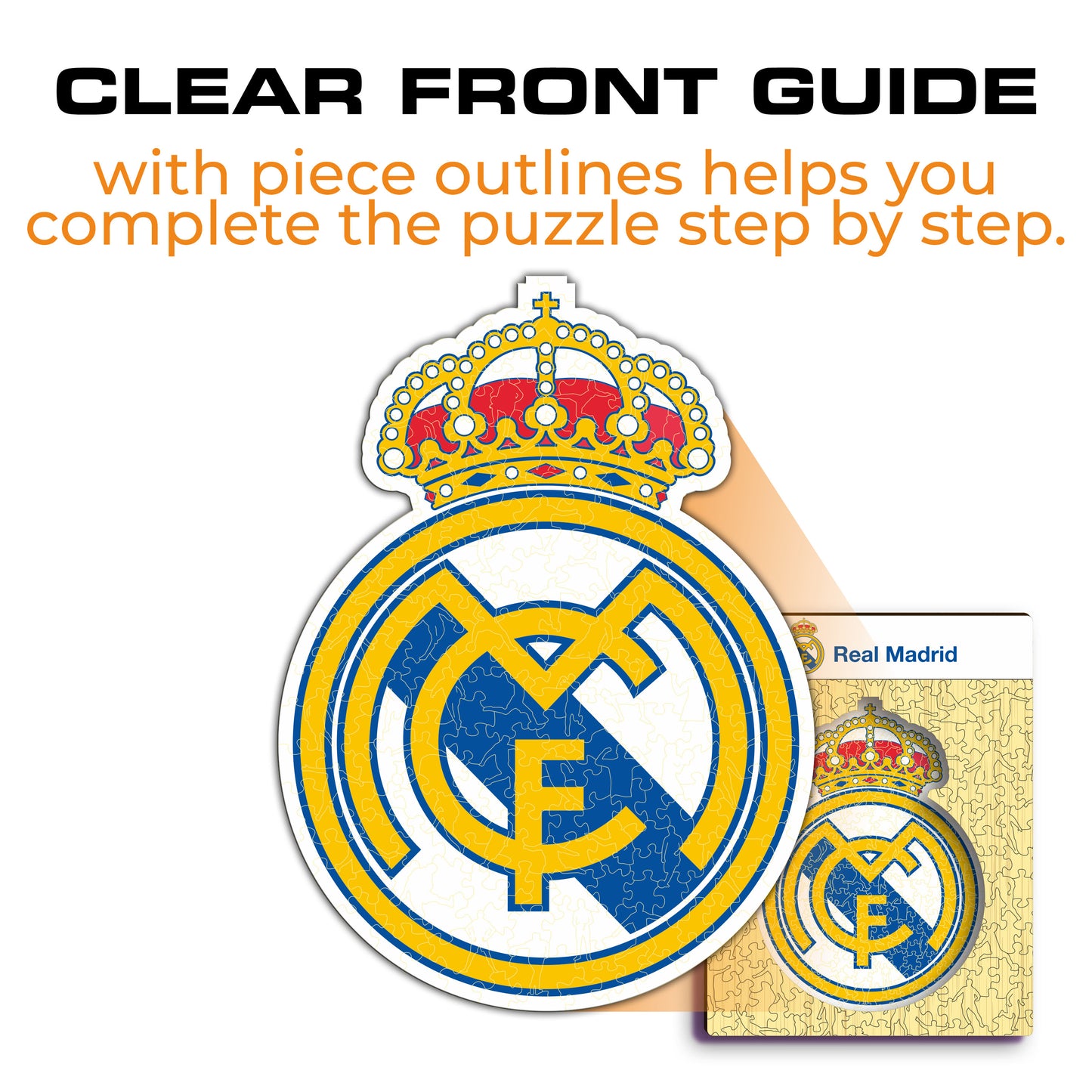 3 PACK Real Madrid CF® Team + Logo + Jersey