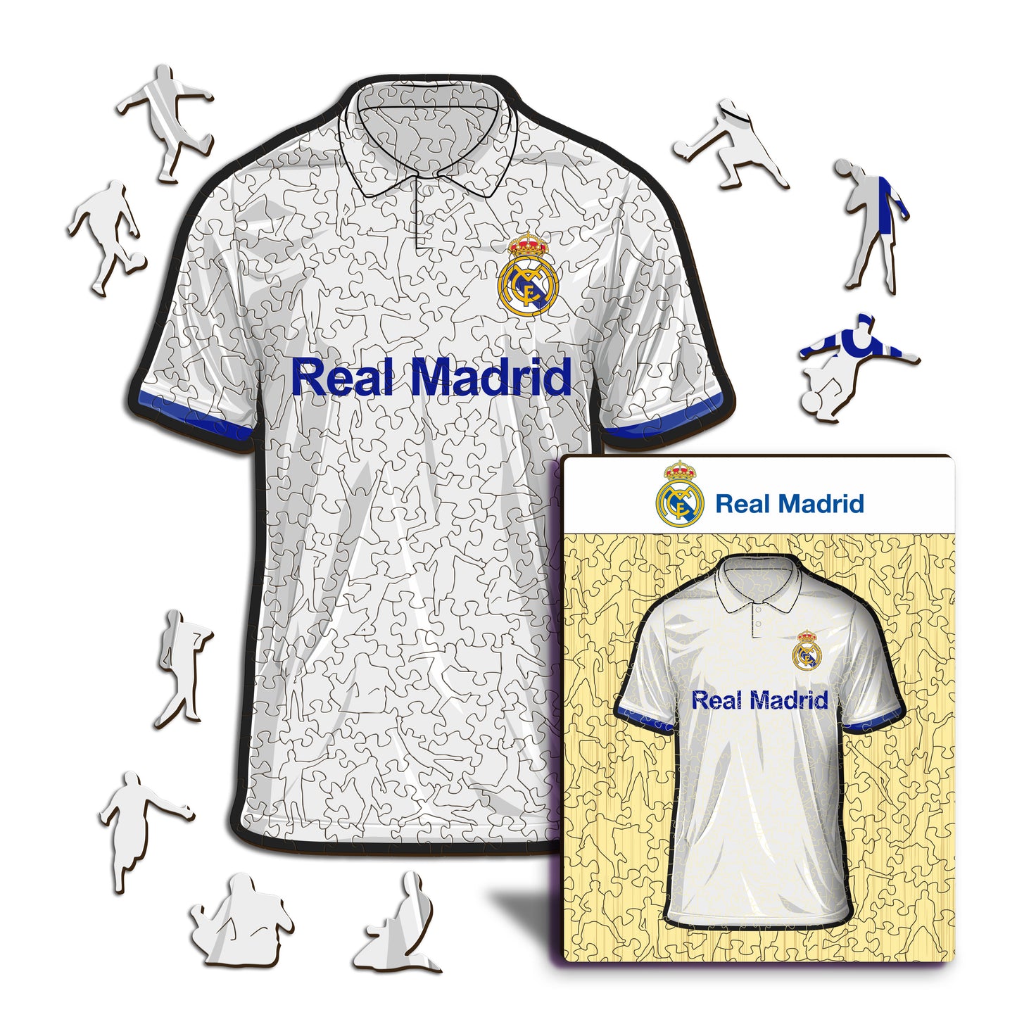 3 PACK Real Madrid CF® Team + Logo + Jersey
