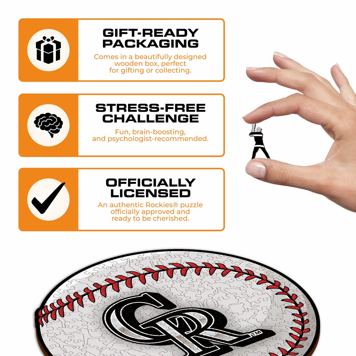Colorado Rockies™ - Wooden Puzzle