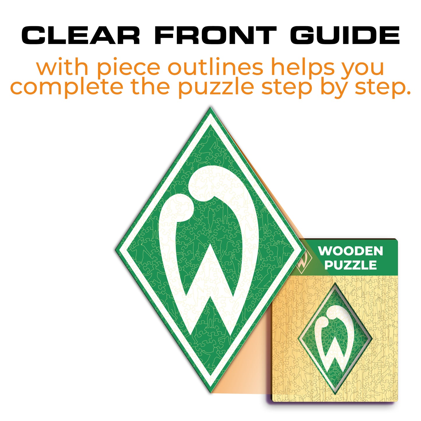 SV Werder Bremen® Logo - Wooden Puzzle