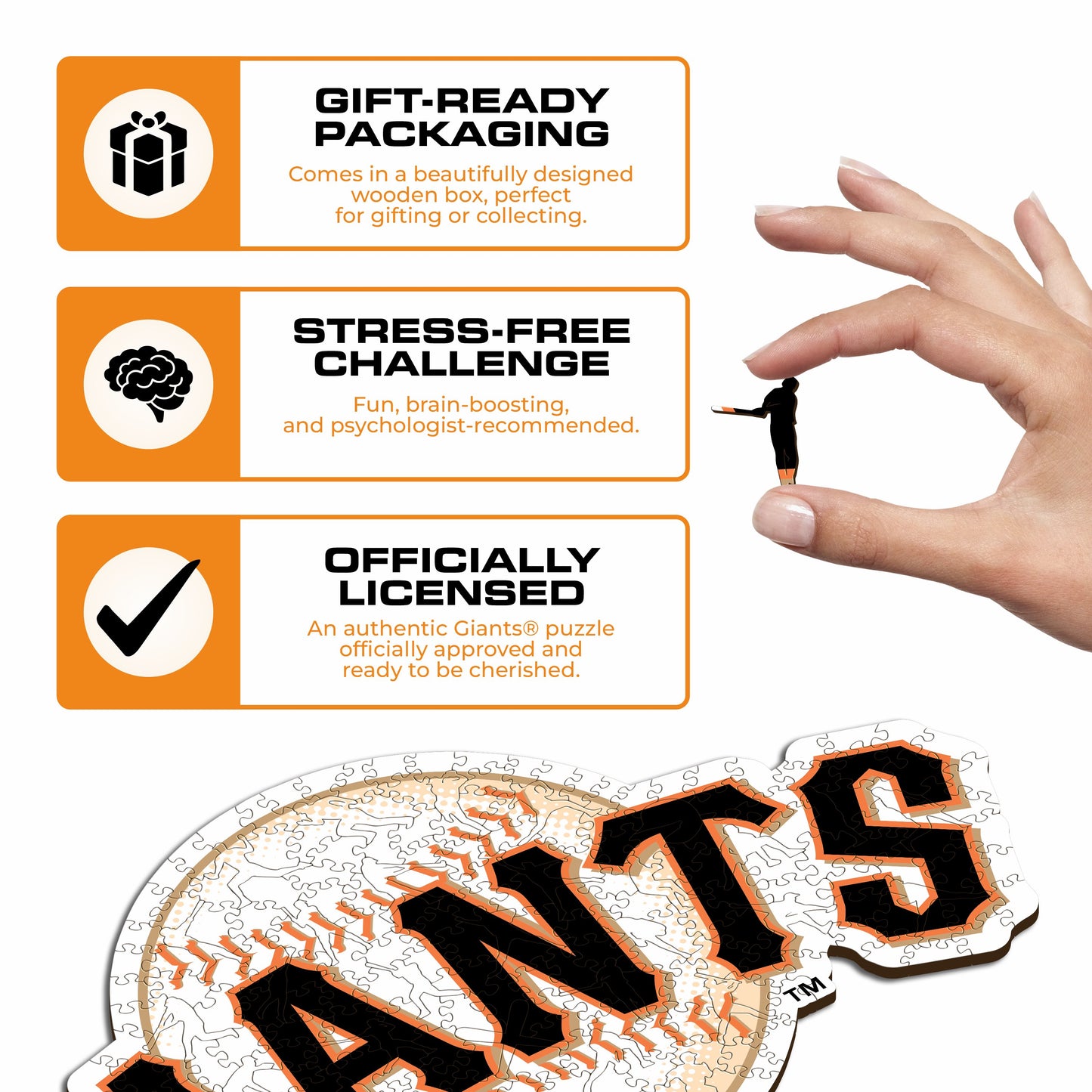 San Francisco Giants™ - Wooden Puzzle