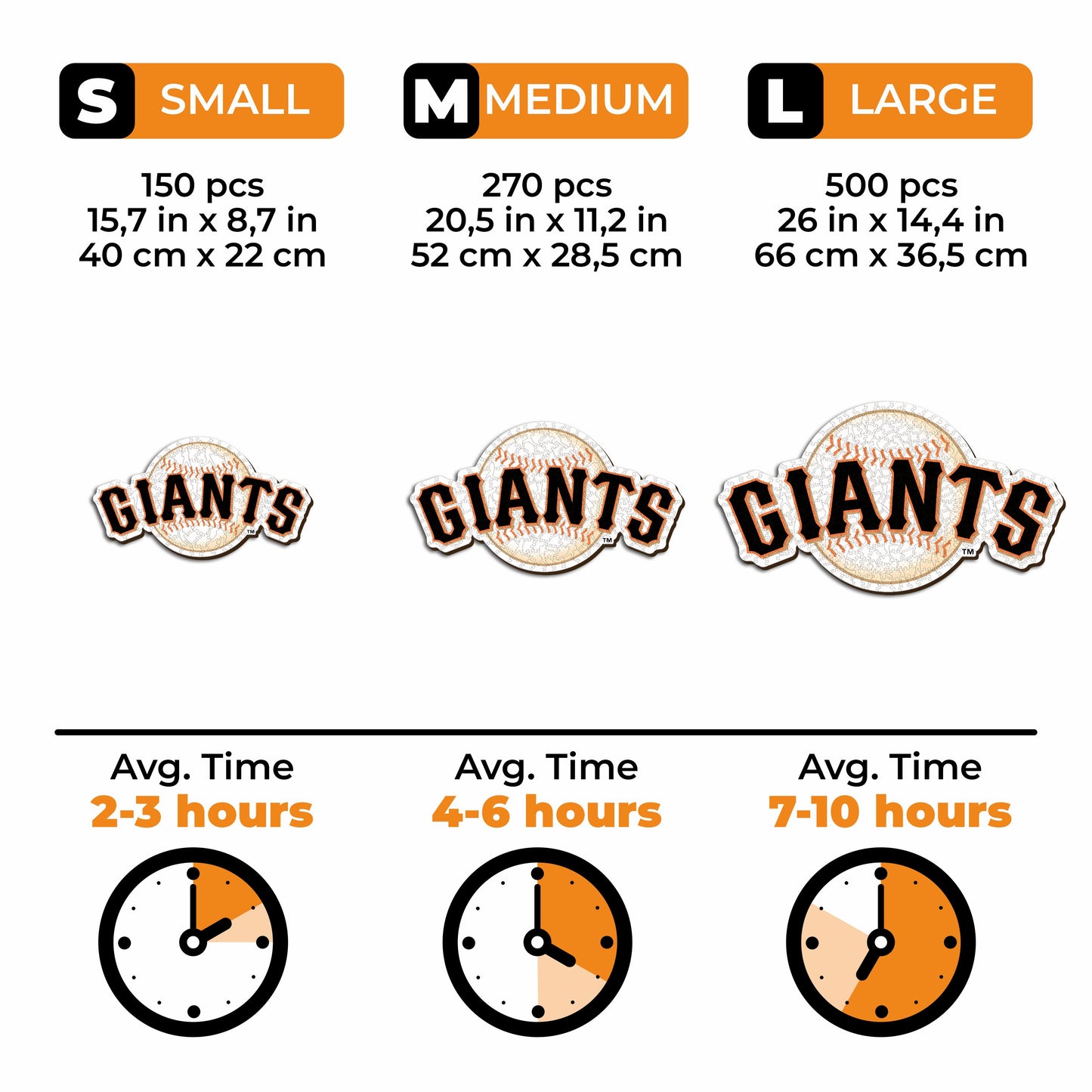 2 PACK San Francisco Giants™ - Baseball + Logo