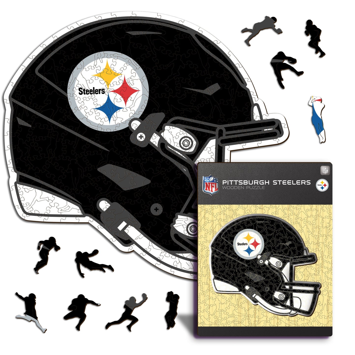 Pittsburgh Steelers™ Helmet - Wooden Puzzle