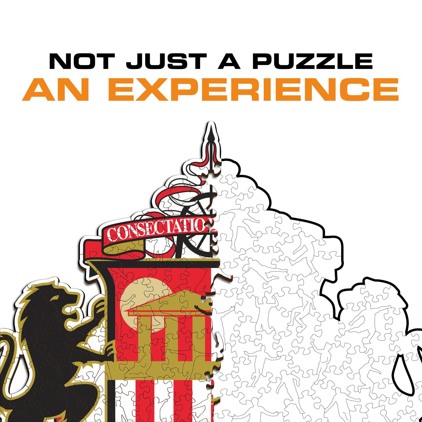 Sunderland AFC® Logo - Wooden Puzzle