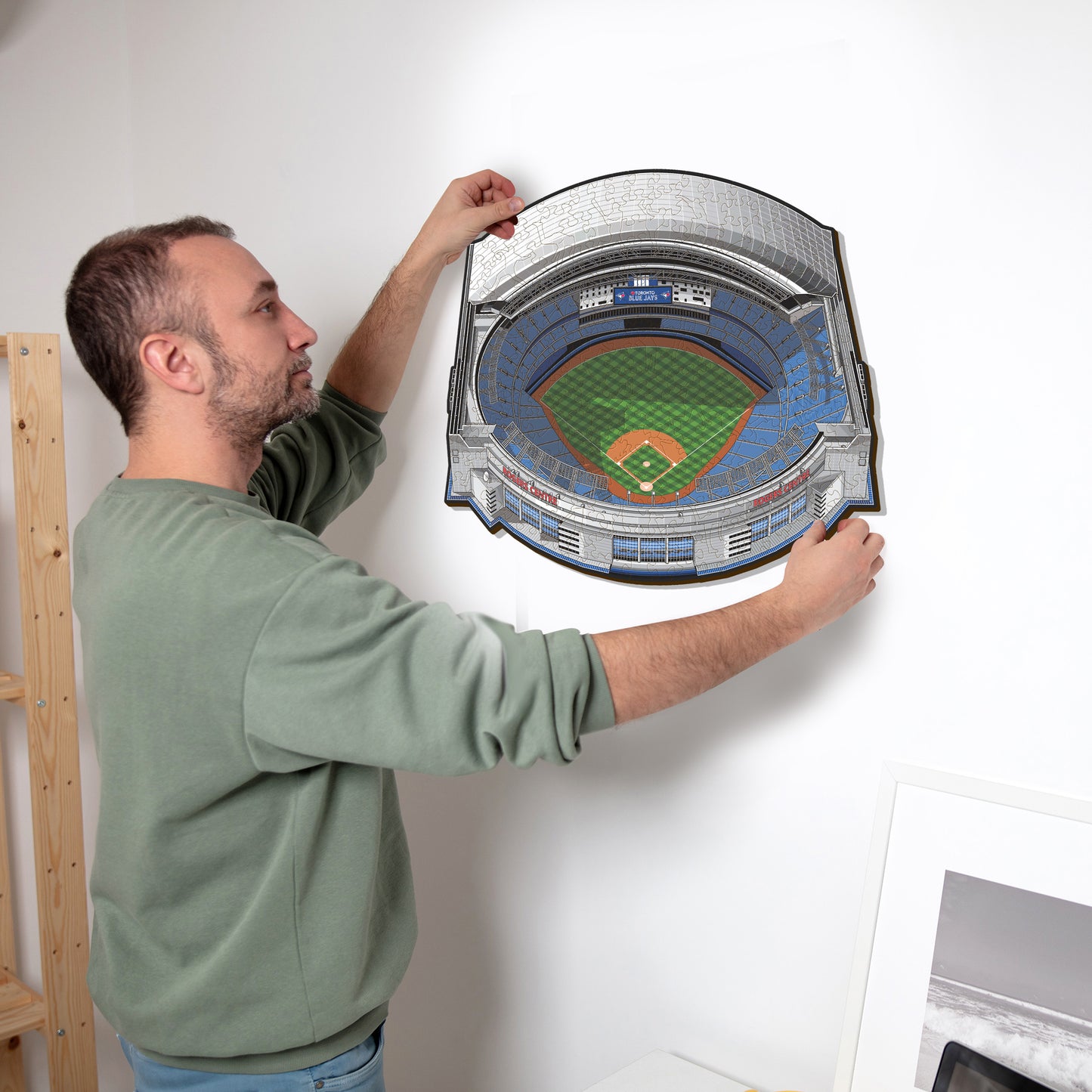 Toronto Blue Jays™ Rogers Centre Stadium - Wooden Puzzle