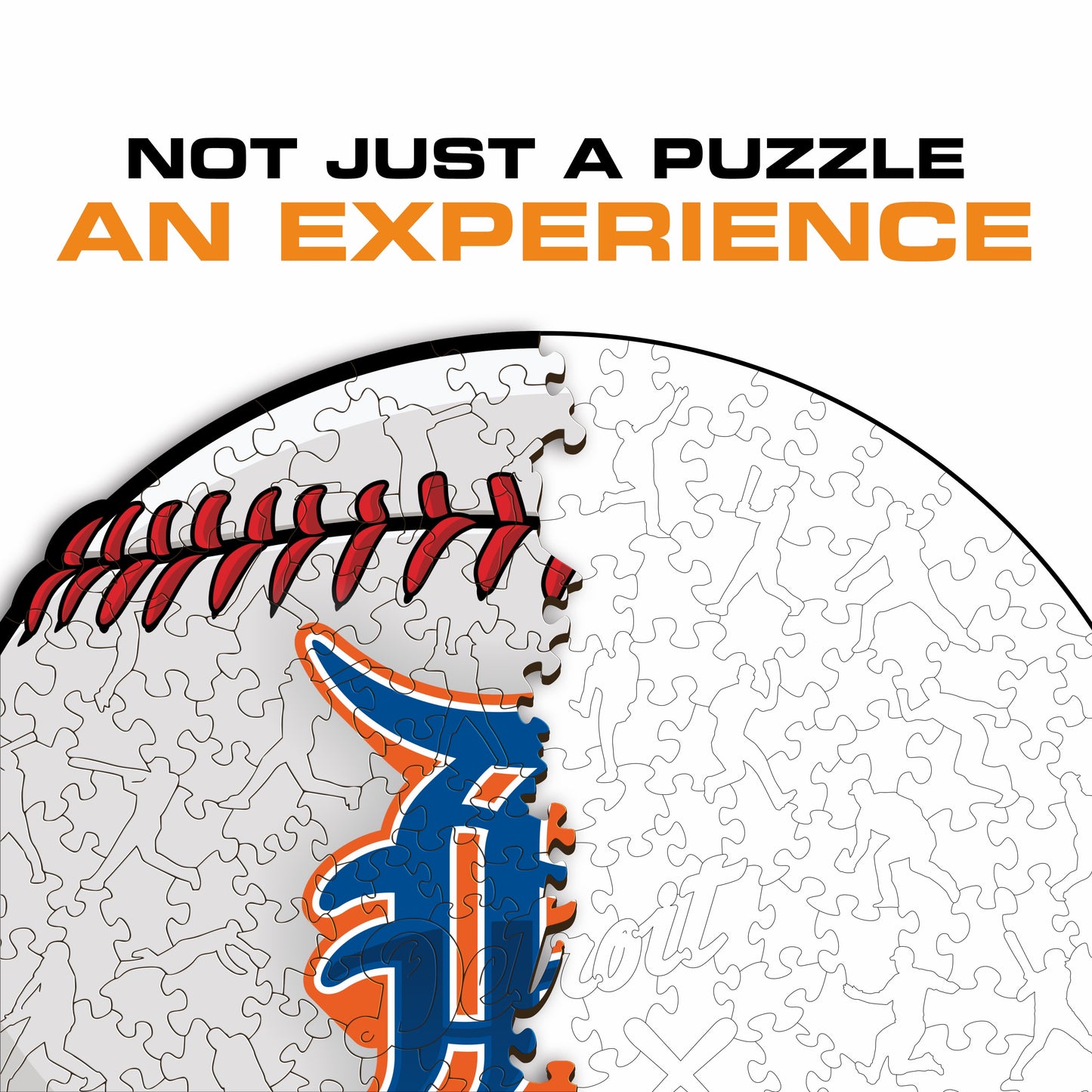 Detroit Tigers™ - Wooden Puzzle