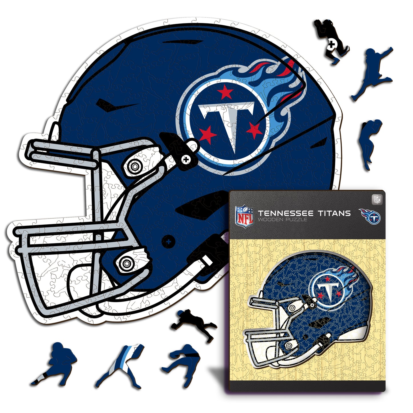 Tennessee Titans™ Helmet - Wooden Puzzle
