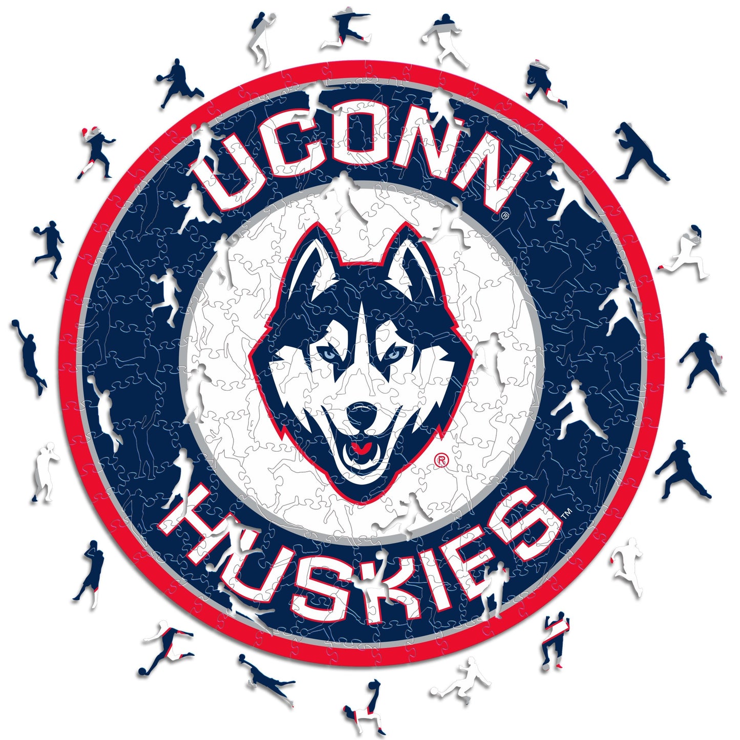 University of Connecticut - Wooden Puzzle