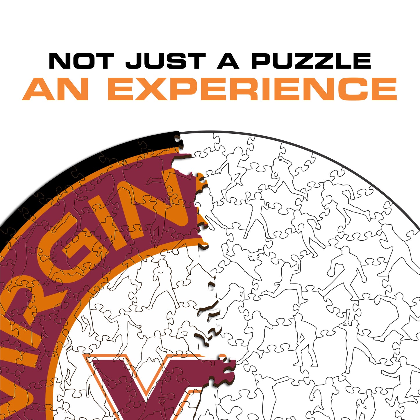Virginia Tech University - Wooden Puzzle