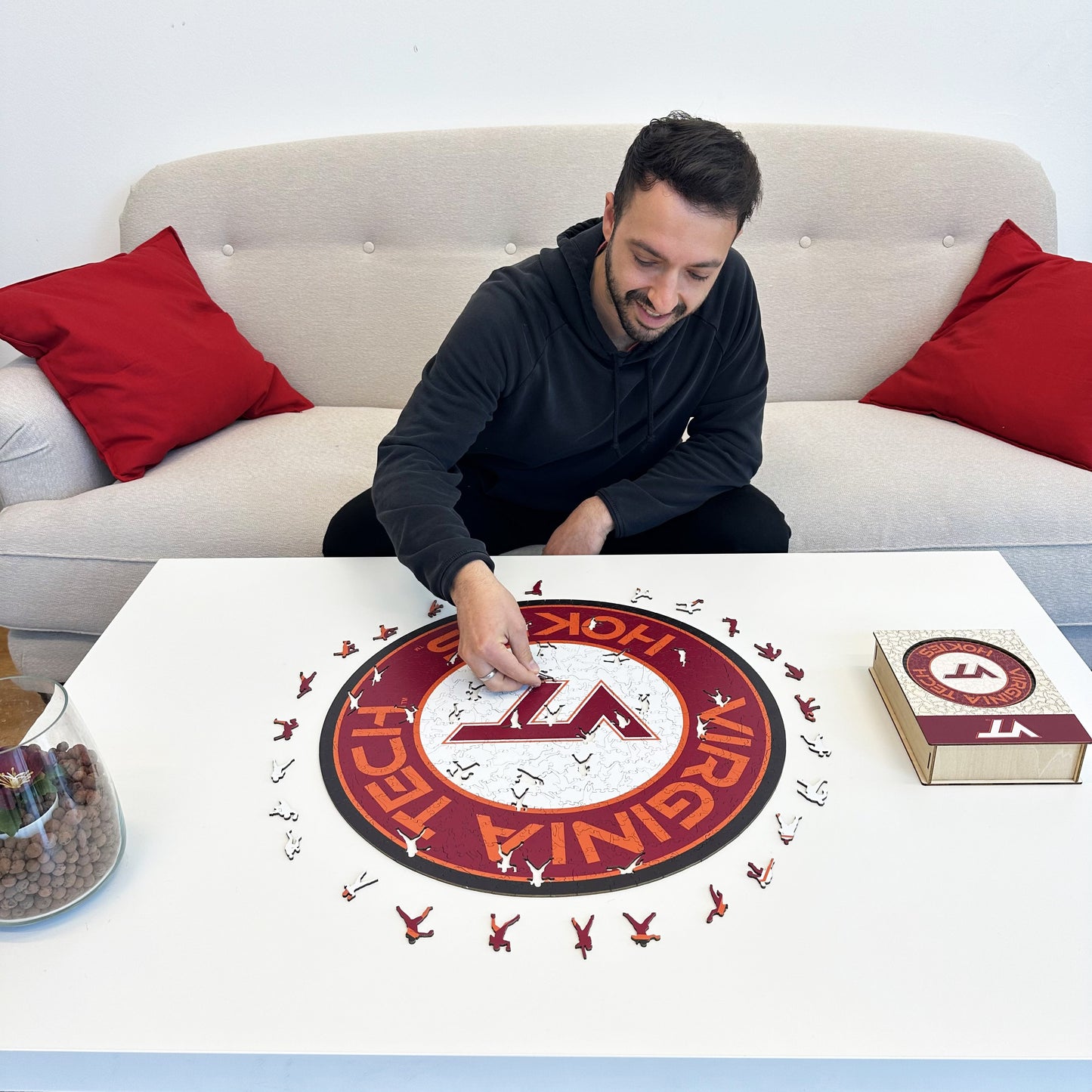 Virginia Tech University - Wooden Puzzle