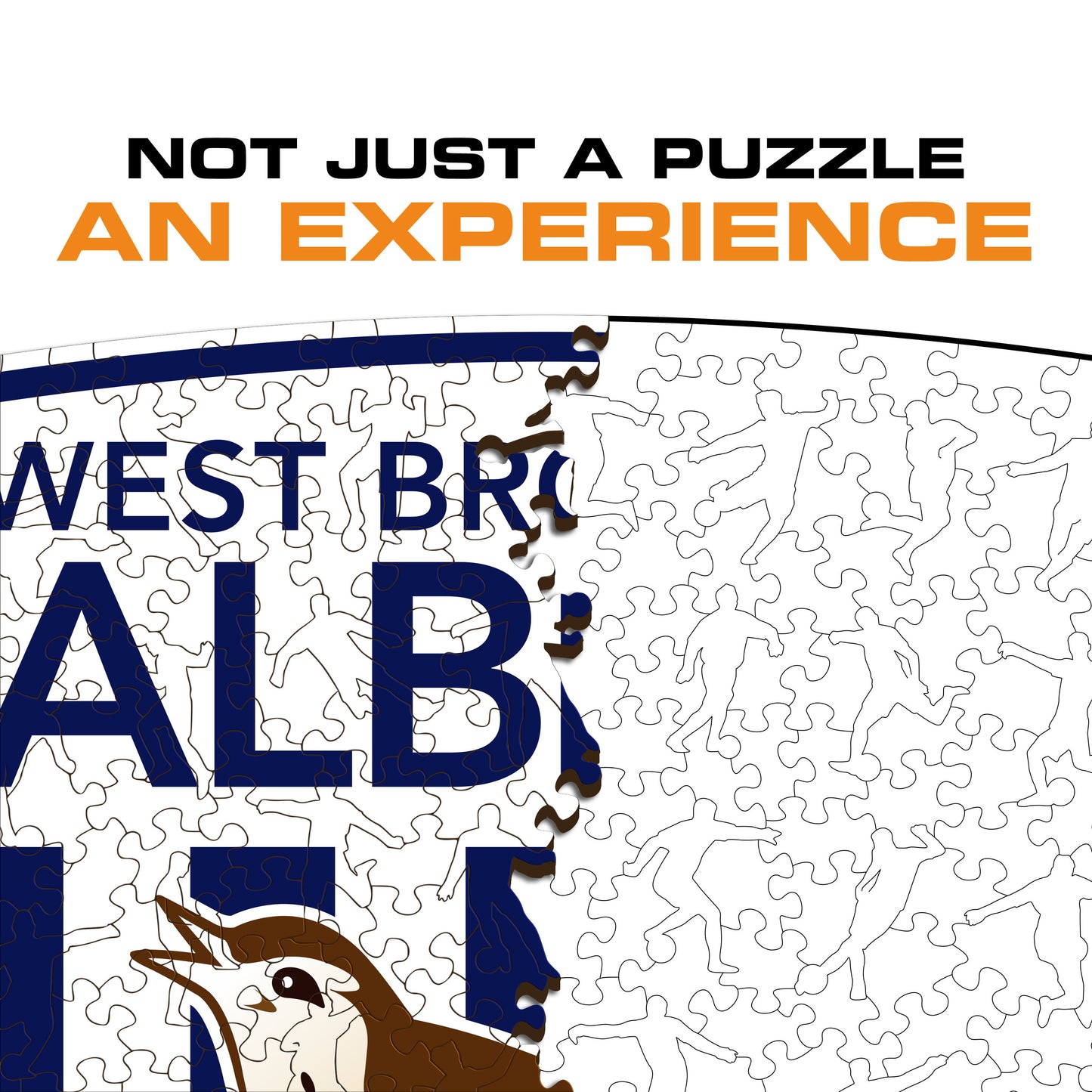 West Bromwich Albion FC® Logo - Wooden Puzzle