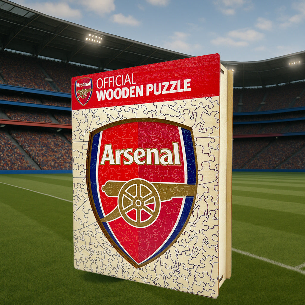 Arsenal FC® Logo - Wooden Puzzle