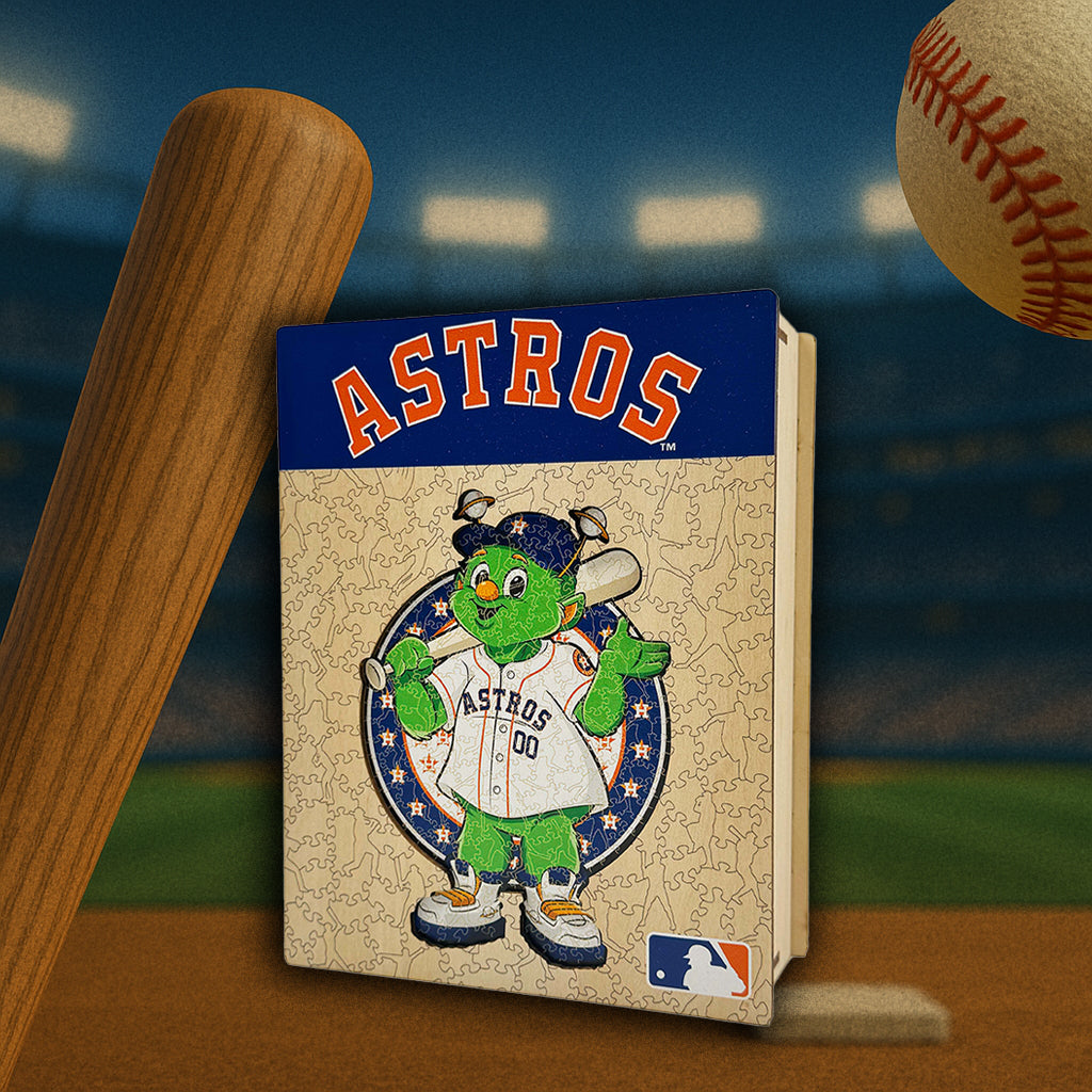 Houston Astros™ Mascot - Wooden Puzzle