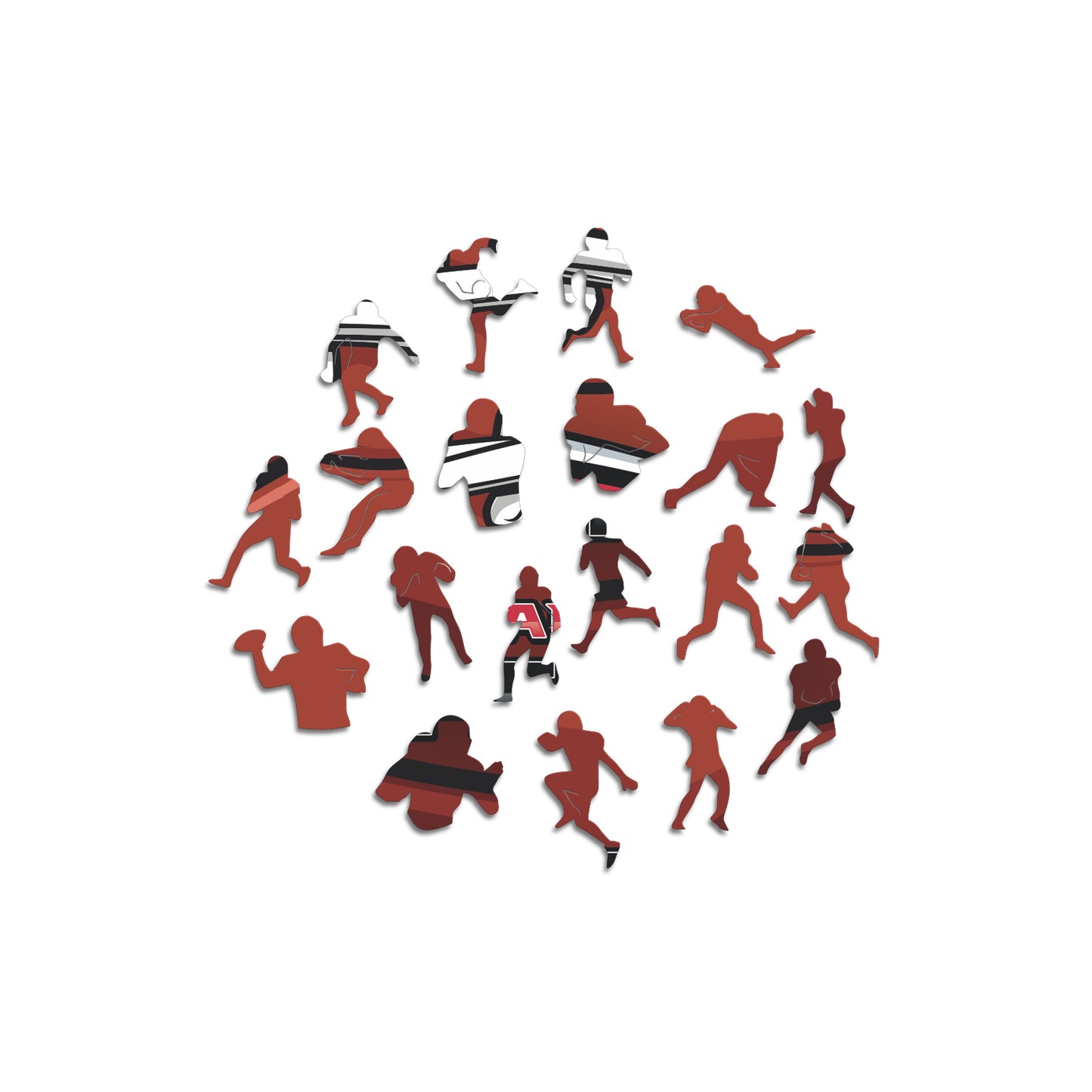 Atlanta Falcons - Wooden Puzzle