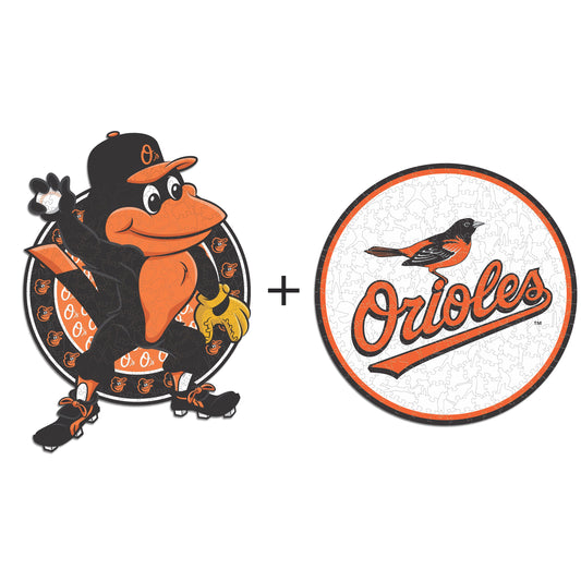 2 PACK Baltimore Orioles™ Logo + Mascot