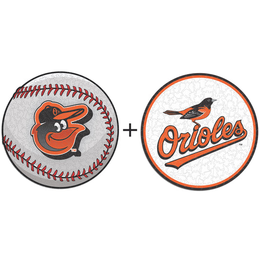 2 PACK Baltimore Orioles™ Baseball + Logo