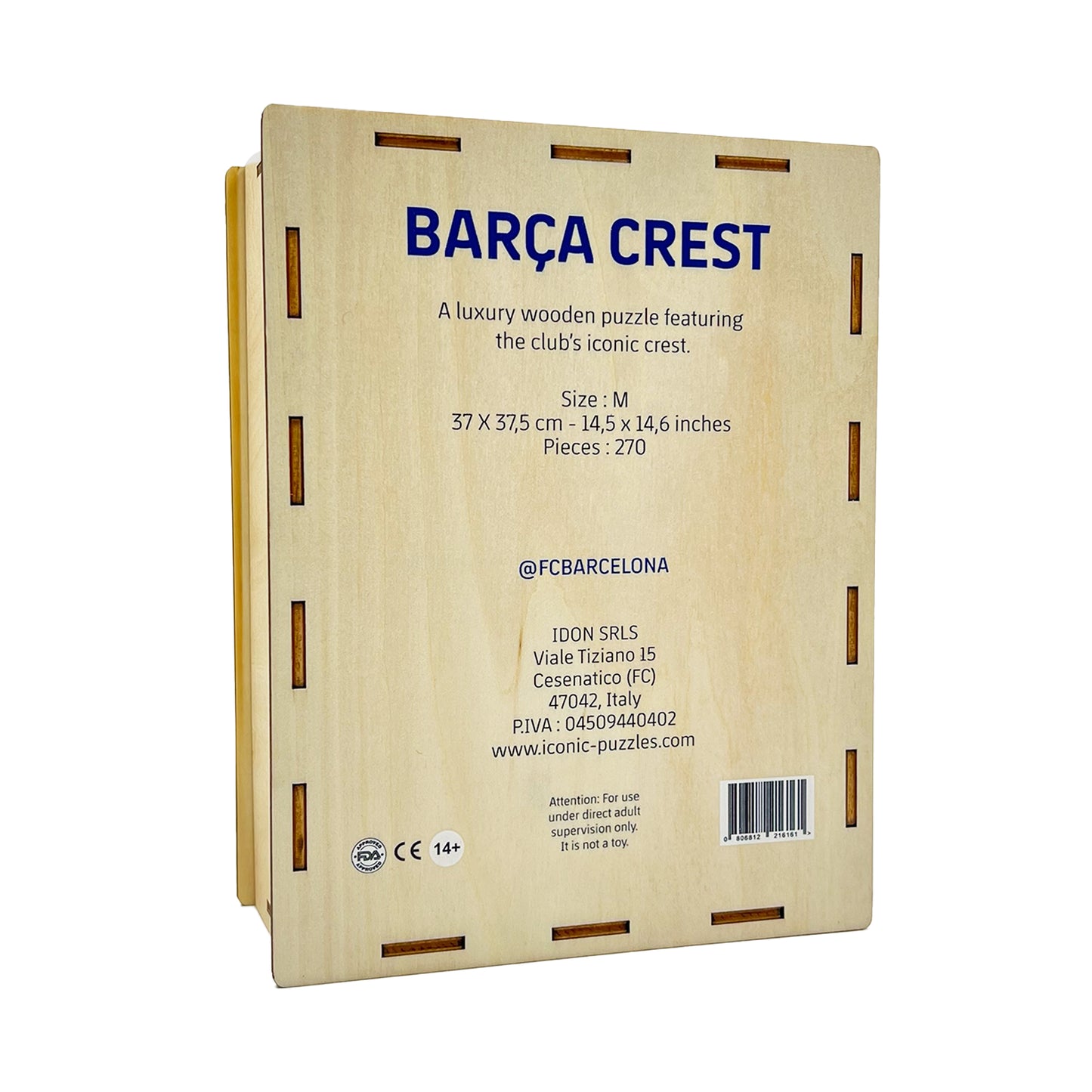 FC Barcelona® Logo - Wooden Puzzle