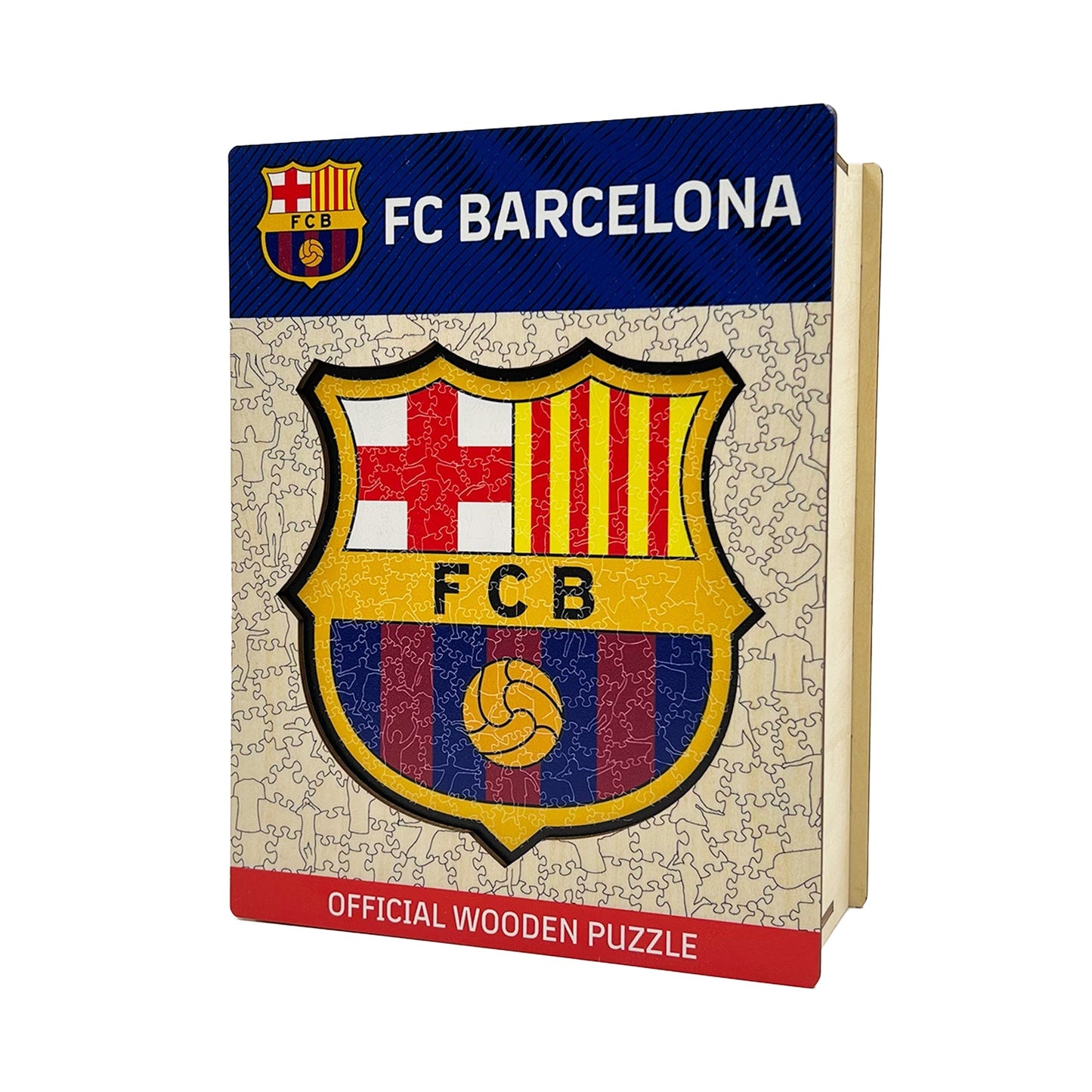 2 PACK FC Barcelona® Logo + Lewandowski