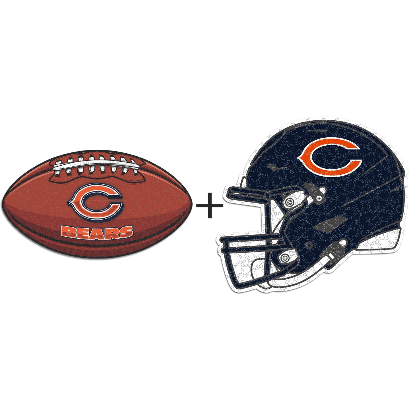 2 PACK Chicago Bears™ Football - Helmet