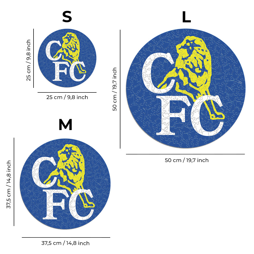 2 PACK Chelsea FC® Logo + Retro Logo